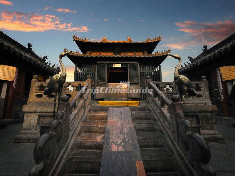The Golden Palace in Wudang Mountains